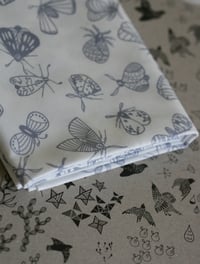 Image 3 of Moth Fabric - Grey