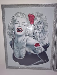 Image 3 of MARYLYN MONROE LIQUID GLITTER PRINTS