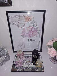 Image 2 of DIOR FLOWER GLOSSY PRINT 