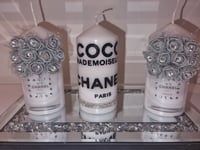 Image 3 of GREY COCO CHANEL INSPIRED CANDLE SET