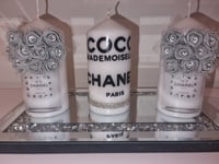 Image 5 of GREY COCO CHANEL INSPIRED CANDLE SET