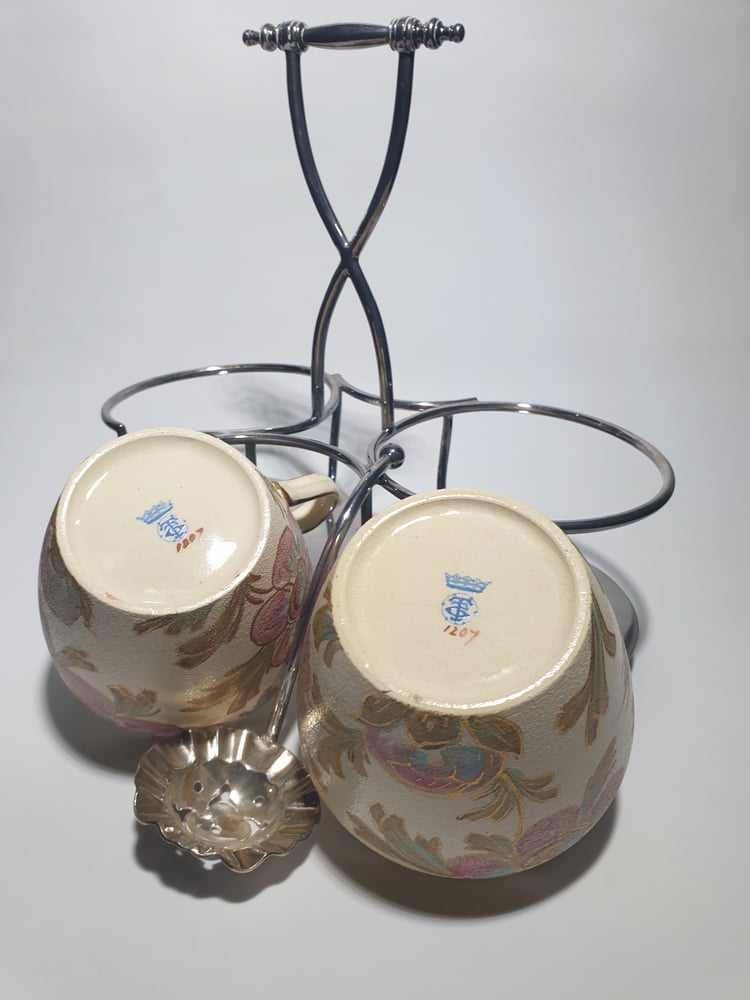 Image of Taylor Tunnicliffe & Co Jug and Sugar Bowl Set