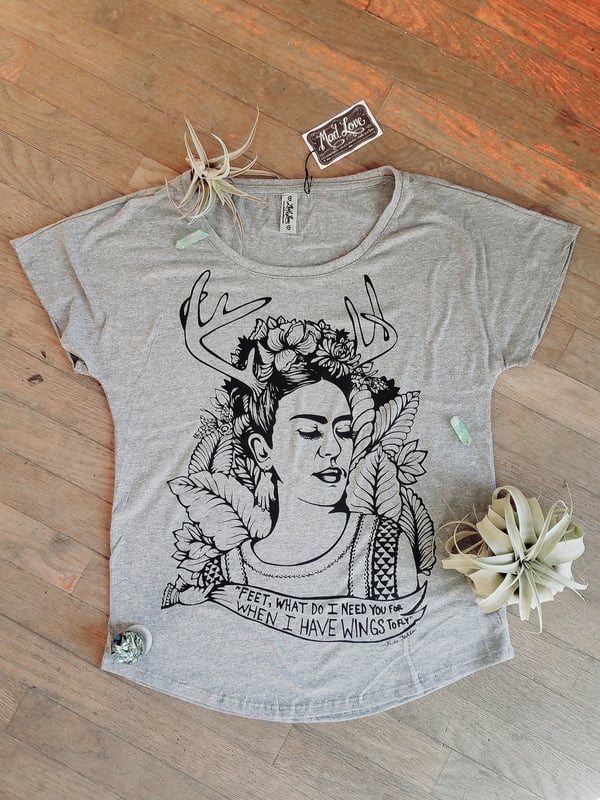 Image of Frida Kahlo Dolman Top