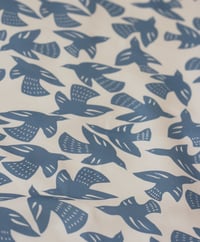 Image 3 of Blue Thrasher - Cotton Fabric