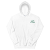 Hoodie Logo brodé vert 