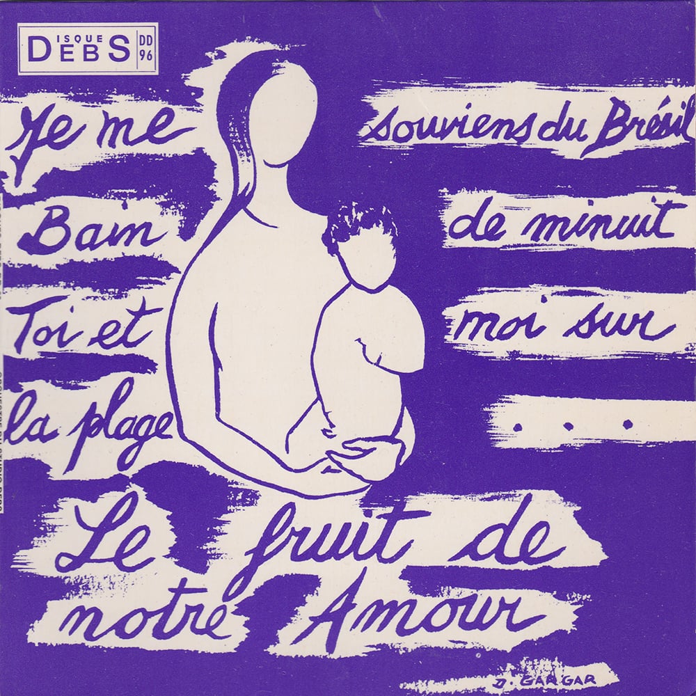 Orchestre Du Studio Debs ‎- Bain De Minuit EP (Disques Debs - DD 96)