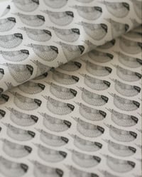 Image 3 of Woodgrain Sparrows  - Cotton Fabric