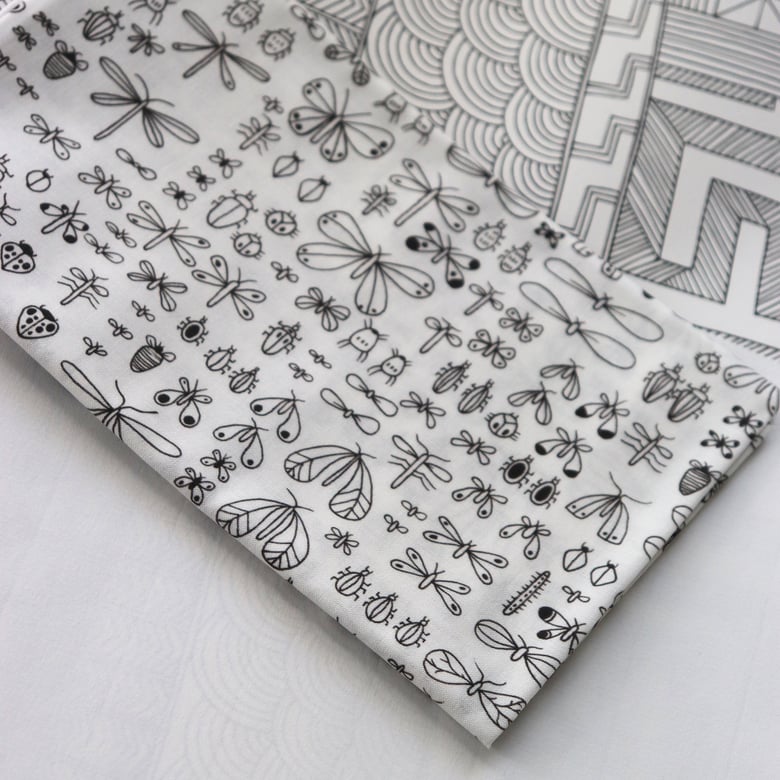 Image of Bugs - Cotton Fabric