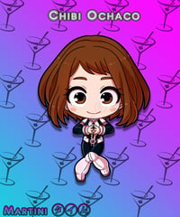 Chibi Ochaco Kisscut