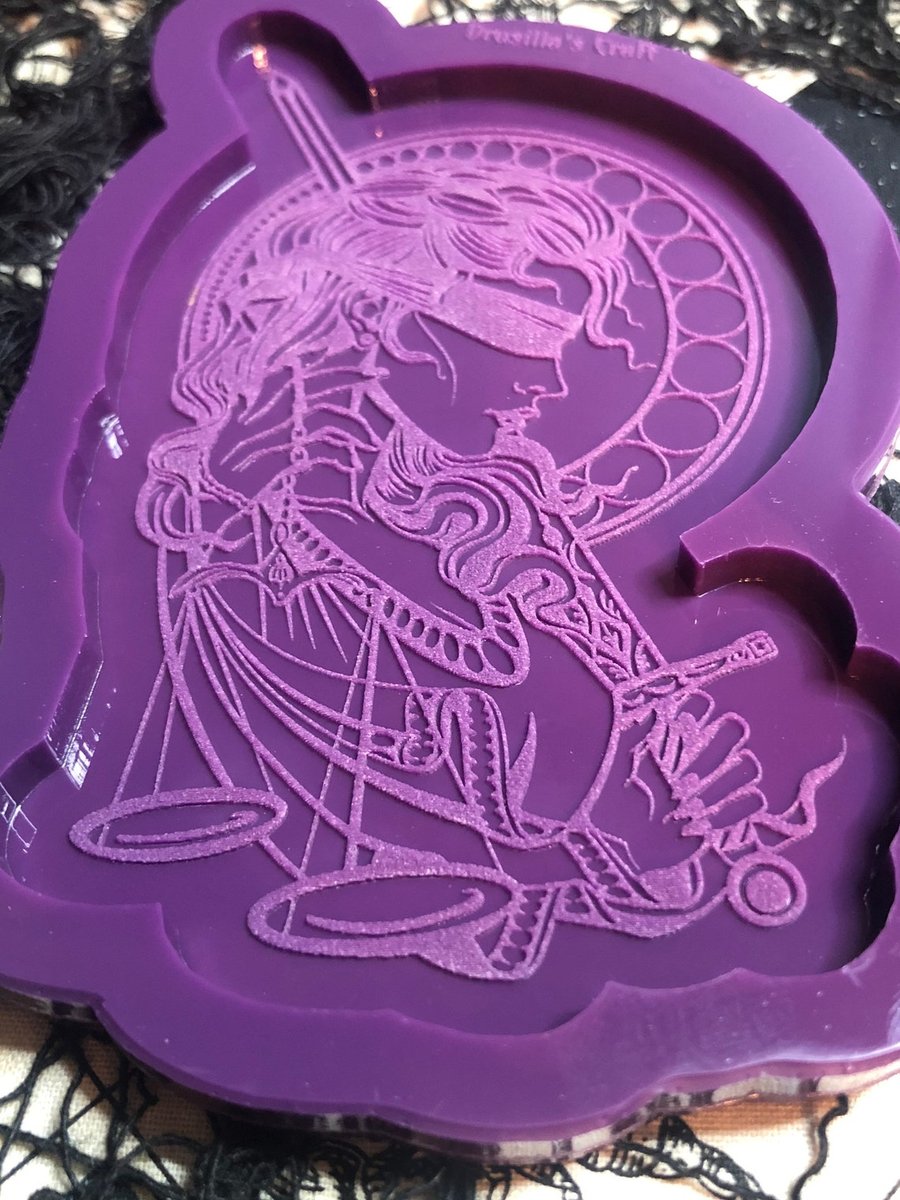 Image of Nemesis Goddess of Justice Silicone Mold