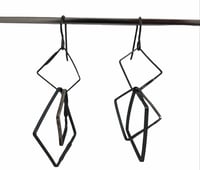 Image 2 of Square Earrings 