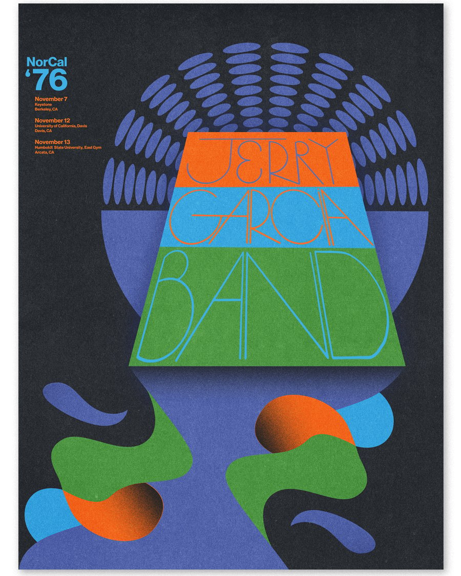 Image of Jerry Garcia Band Poster