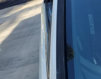 Image 3 of  88-91 Honda CRX Mirror Block Off Plate Set (Curved Face)