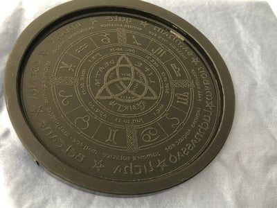 Image of Pagan Wheel of the Year Silicone Mold