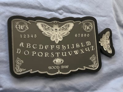 Image of Moth Ouija Board Silicone Mold