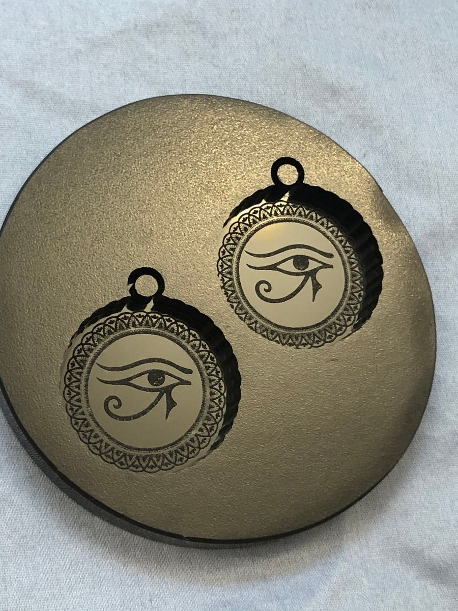 Image of Eye of Ra Earring Silicone Mold