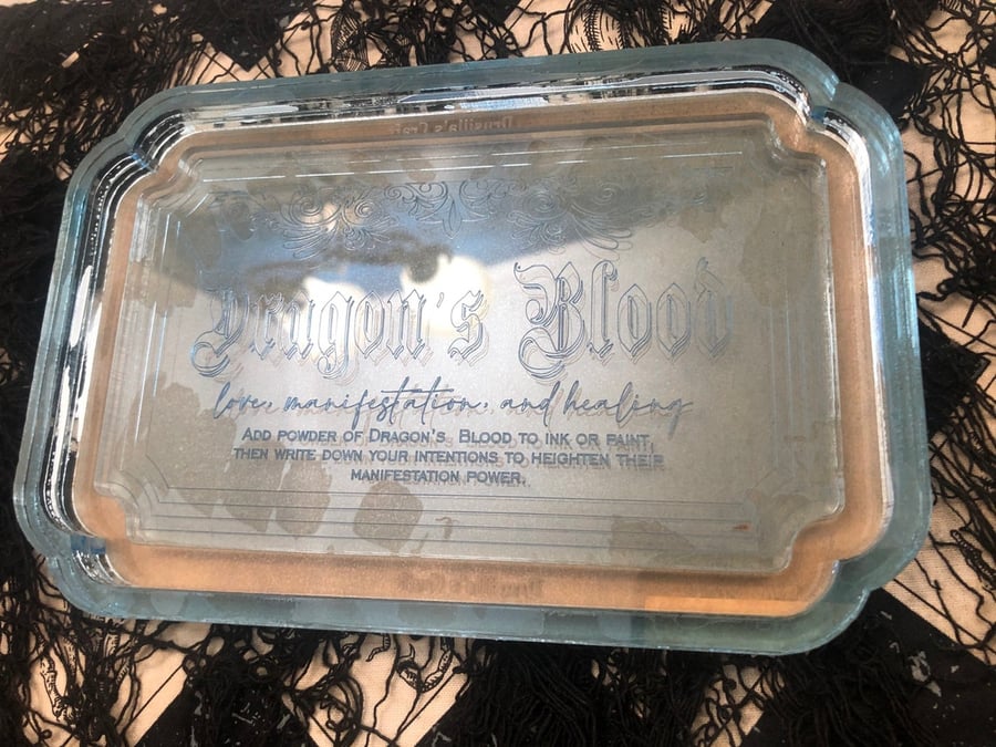 Image of Dragon's Blood Plaque Silicone Mold