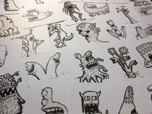 Image of PREORDER: A.G.A Wee Whimsical Creatures and trying to identify them after someone makes noises.