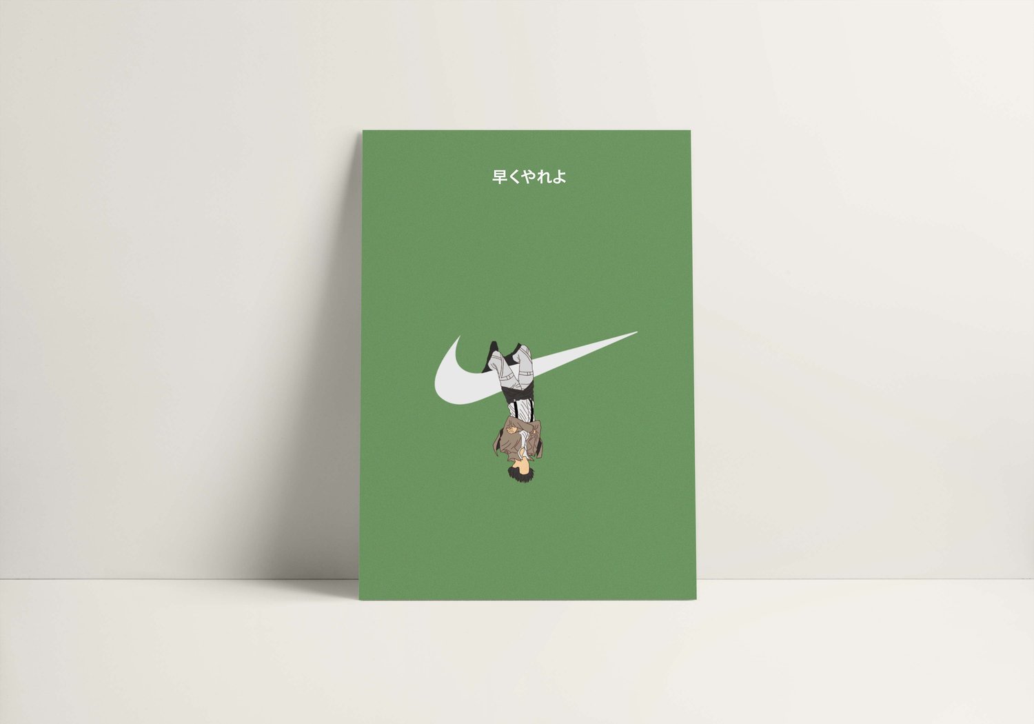 Anime Print - Levi x Nike