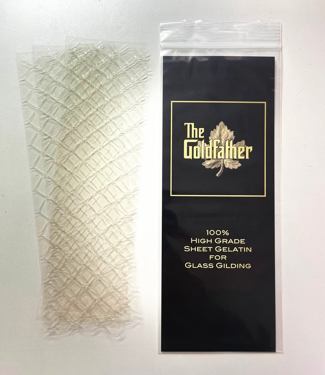 100 High Grade Sheet Gelatin GoldFather Gilding Products