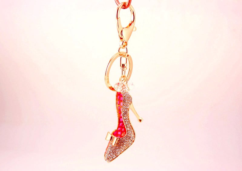 Image of Sleek High Heel Keychain