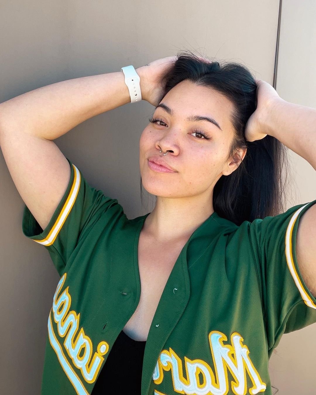 Women's a's hot sale jersey