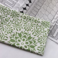 Image 1 of Green Star Bramble - Cotton Fabric