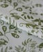 Image of Forest Story Damask Pattern Fabric - Olive Green