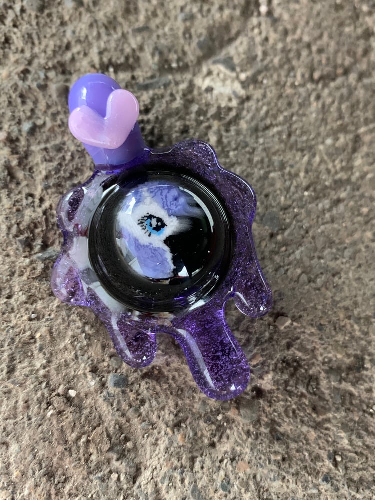 Image of My little pony Rarity drip purple