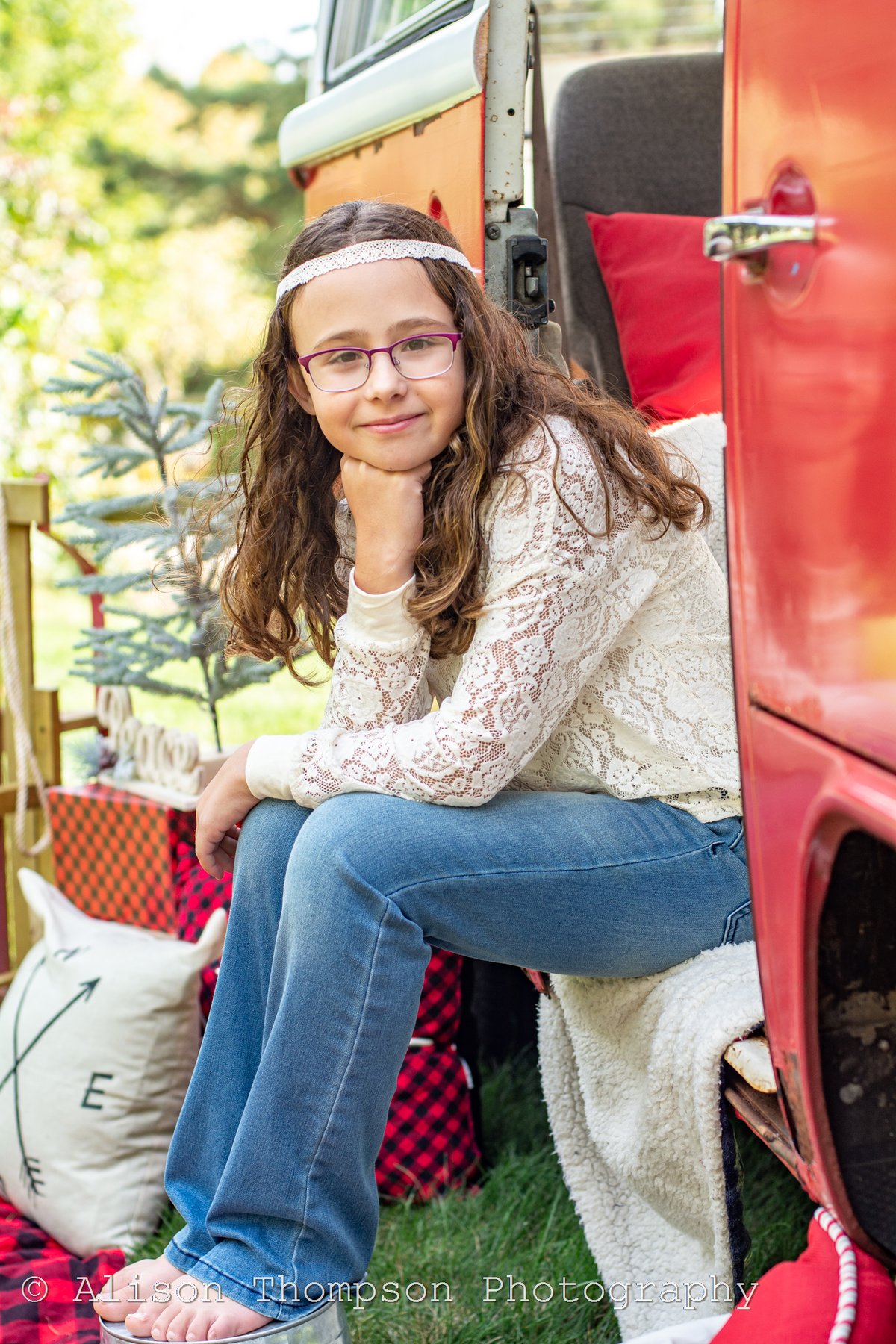 Image of VW Bus Christmas Mini Sessions - 12/8 OR 12/11 - 20 minutes - 10 images - $175