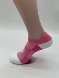 Image 2 of PL Premium Low/Ankle Socks (Pink)-Splatter Heart-Small