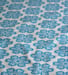 Image of Blue Tree Star - Cotton Fabric