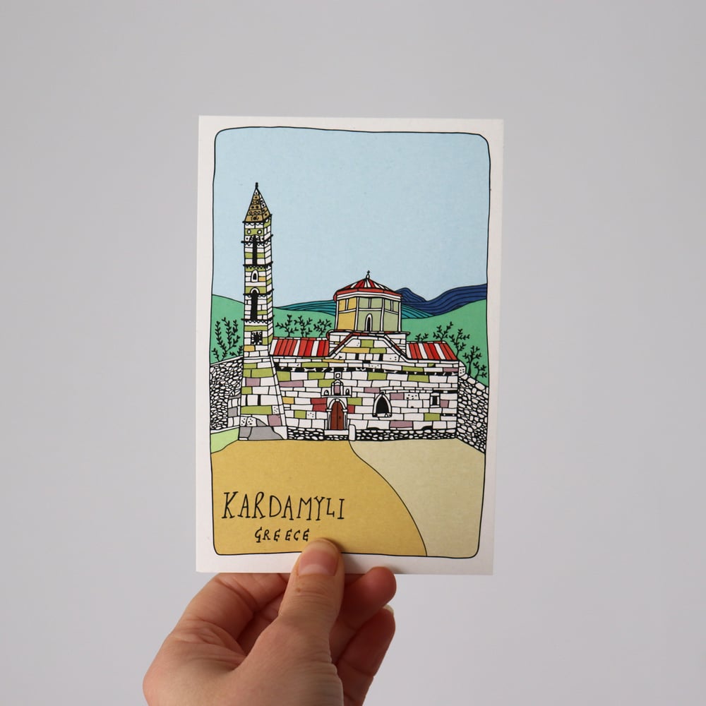 Image of Kardamili Postcard - St. Spyridon