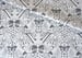 Image of Charnel Damask Print Fabric - Grey