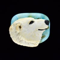 Image 1 of XXL. Arctic King - Flamework Glass Sculpture Bead 