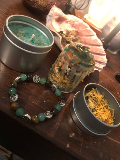 Image of Prosperity and Abundance Witch Themed Box