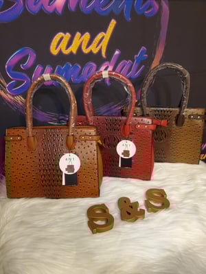 Image of S & S Satchel Handbag 4 pcs Set 