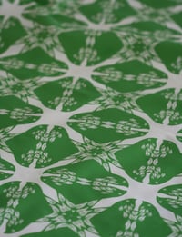 Image 3 of Crow Pattern Fabric - Green