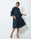 'Lucienne' Artist Smock Dress. Midi length. 2 Fabric Options.