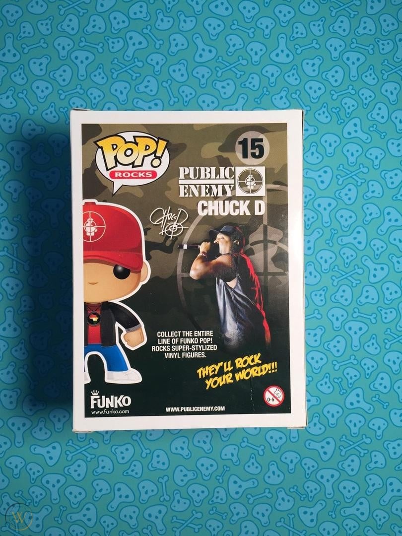 Chuck D Funko Pop #15 (vaulted) 
