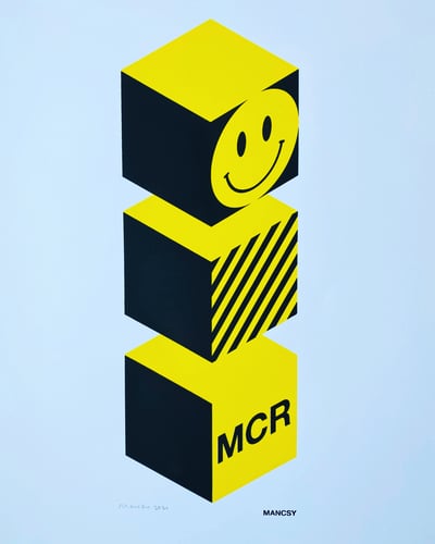 Image of A3 Out the Box screen print