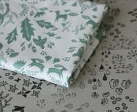 Image 4 of Forest Story Damask Pattern - Cotton Fabric