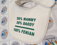 100% Fenian Baby Bib