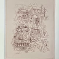 Image 1 of Bruegel inspired etchings series