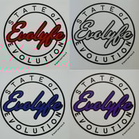 Image 1 of State of Evolution - Evolyfe Sticker