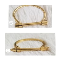 Image 3 of #1 Stainless Steel Bangles (Gold)
