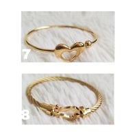 Image 4 of #1 Stainless Steel Bangles (Gold)