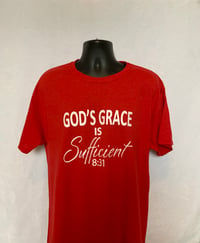 Image 2 of God’s Grace  Red Unisex Shirt 