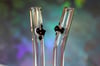 Orca Glass Drinking Straw