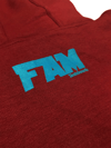 Pop Art Hoodie Maroon